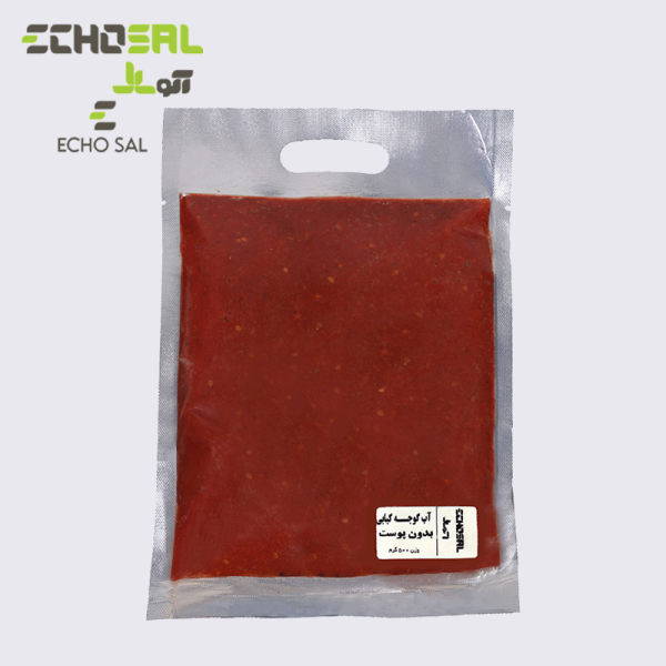 پوره گوجه بدون پوست کبابی